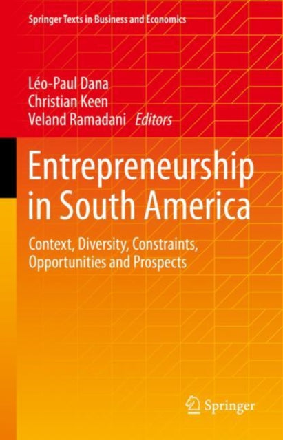 Book cover of: Entrepreneurship in South America. By: Léo-Paul Dana