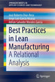 Book cover of: Best Practices in Lean Manufacturing. By: José Roberto Díaz-Reza