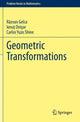 Book cover of: Geometric Transformations. By: Răzvan Gelca