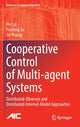 Book cover of: Cooperative Control of Multi-agent Systems. By: He Cai