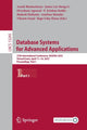 Book cover of: Database Systems for Advanced Applications. By: Steven F. Barrett