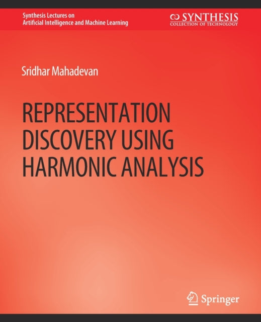 Book cover of: Representation Discovery using Harmonic Analysis. By: Sridhar López