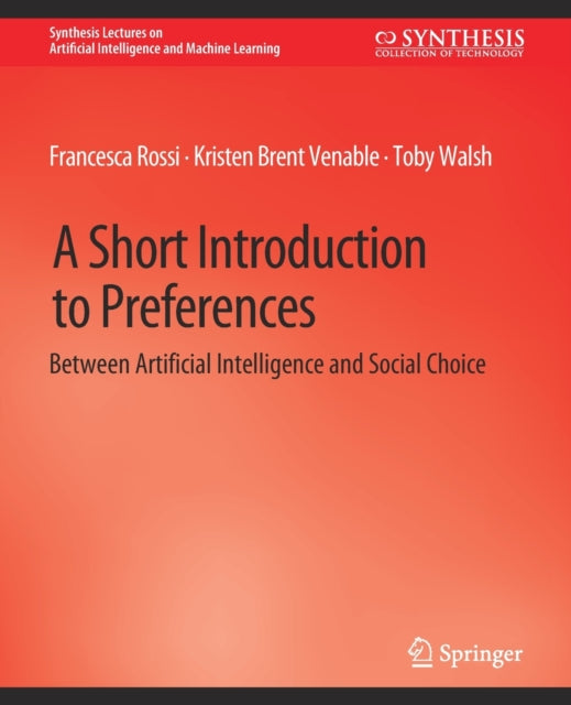 Book cover of: Short Introduction to Preferences. By: Francesca Bellet
