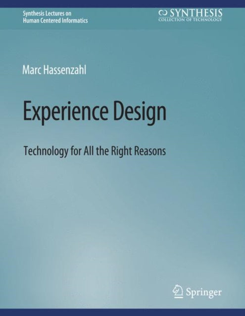 Book cover of: Experience Design. By: Marc Hassenzahl