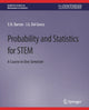 Book cover of: Probability and Statistics for STEM. By: E. N. Barron