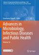 Book cover of: Advances in Microbiology, Infectious Diseases and Public Health. By: Gianfranco Donelli