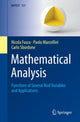 Book cover of: Mathematical Analysis. By: Nicola Fusco