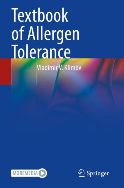 Book cover of: Textbook of Allergen Tolerance. By: Vladimir V. Klimov