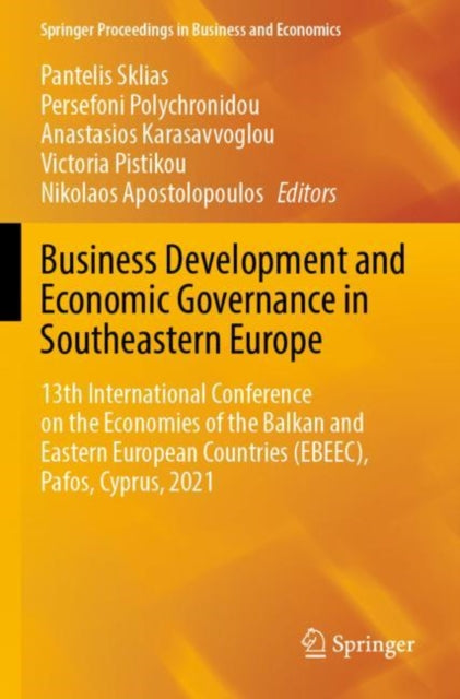 Book cover of: Business Development and Economic Governance in Southeastern Europe. By: Pantelis Sklias
