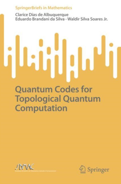 Book cover of: Quantum Codes for Topological Quantum Computation. By: Clarice Dias de Albuquerque