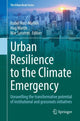 Book cover of: Urban Resilience to the Climate Emergency. By: Isabel Ruiz-Mallén