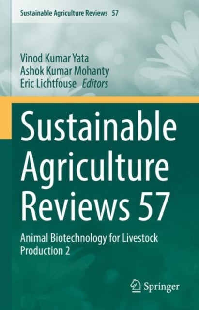 Book cover of: Sustainable Agriculture Reviews 57. By: Vinod Kumar Yata