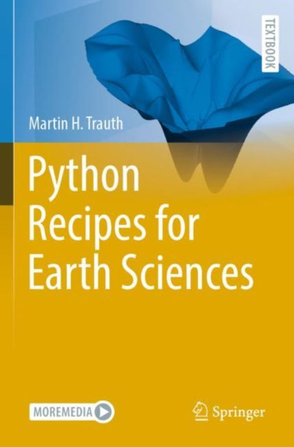 Book cover of: Python Recipes for Earth Sciences. By: Martin H. Trauth