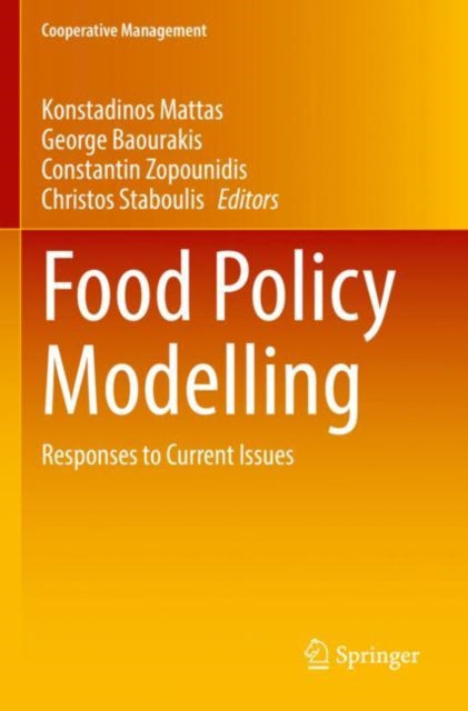 Book cover of: Food Policy Modelling. By: Konstadinos Mattas