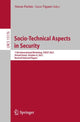 Book cover of: Socio-Technical Aspects in Security. By: Simon Parkin