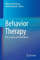 Book cover of: Behavior Therapy. By: William O'Donohue