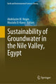 Book cover of: Sustainability of Groundwater in the Nile Valley, Egypt. By: Abdelazim Negm