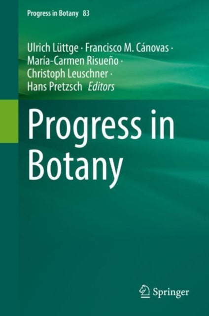 Book cover of: Progress in Botany Vol. 83. By: Ulrich Lüttge