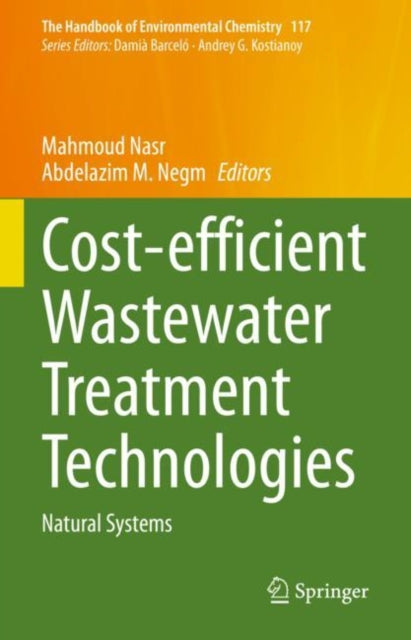 Book cover of: Cost-efficient Wastewater Treatment Technologies. By: Mahmoud Nasr