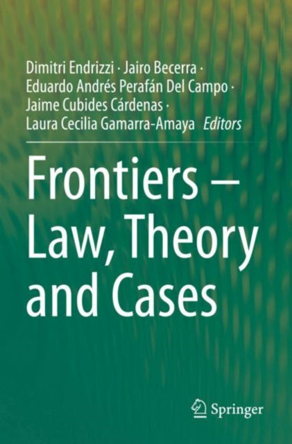Book cover of: Frontiers – Law, Theory and Cases