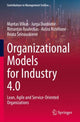Book cover of: Organizational Models for Industry 4.0. By: Mantas Vilkas