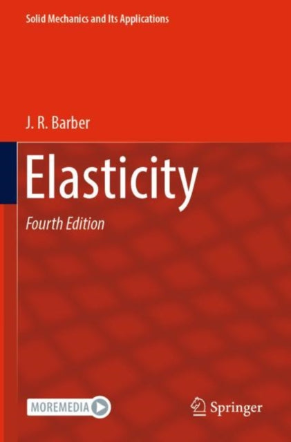 Book cover of: Elasticity. By: J. R. Barber