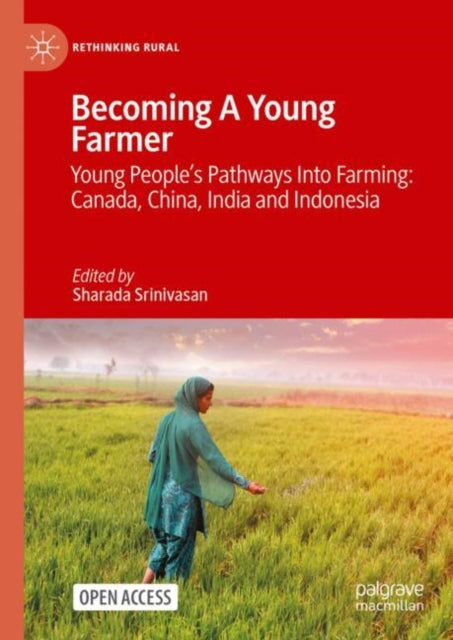 Book cover of: Becoming A Young Farmer. By: Sharada Srinivasan