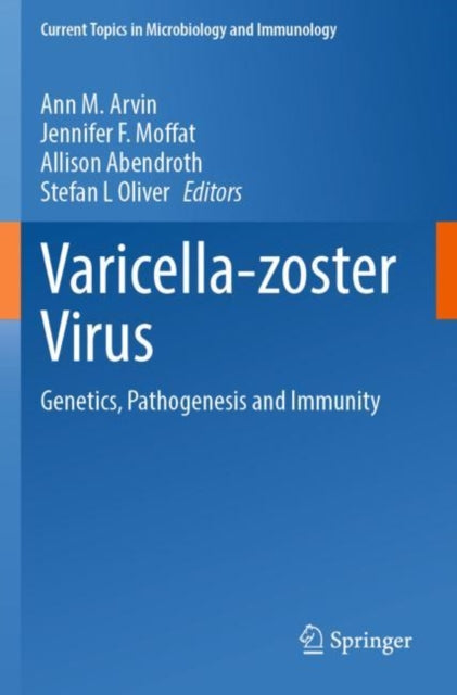 Book cover of: Varicella-zoster Virus. By: Ann M. Arvin