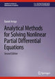 Book cover of: Analytical Methods for Solving Nonlinear Partial Differential Equations. By: Daniel Arrigo