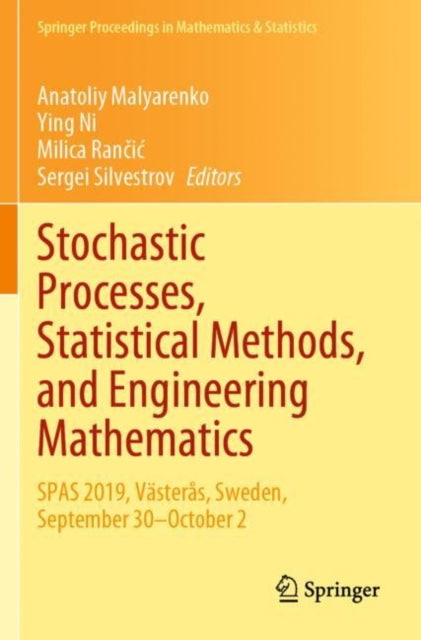 Book cover of: Stochastic Processes, Statistical Methods, and Engineering Mathematics. By: Anatoliy Malyarenko