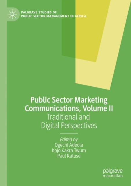 Book cover of: Public Sector Marketing Communications, Volume II. By: Ogechi Adeola