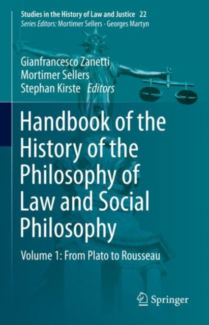 Book cover of: Handbook of the History of the Philosophy of Law and Social Philosophy. By: Gianfrancesco Zanetti