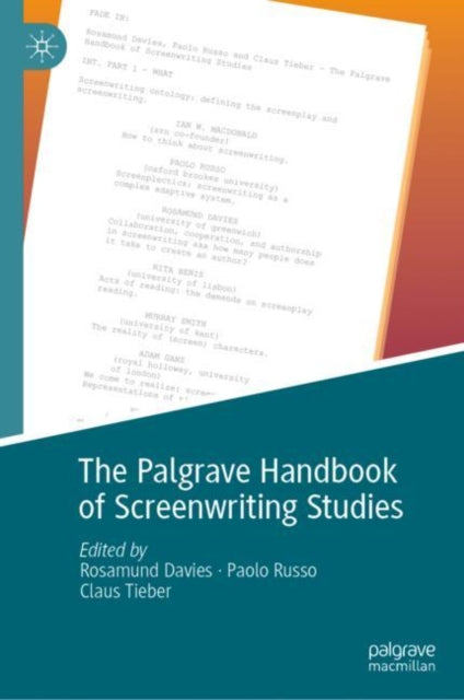 Book cover of: Palgrave Handbook of Screenwriting Studies. By: Rosamund Davies