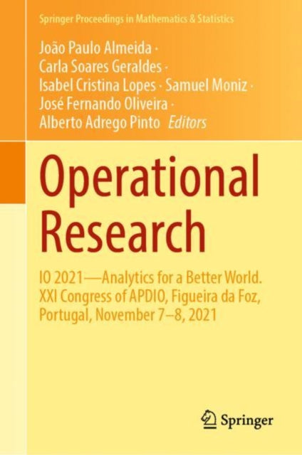 Book cover of: Operational Research. By: João Paulo Almeida