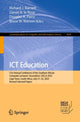 Book cover of: ICT Education. By: Richard J. Barnett