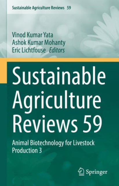 Book cover of: Sustainable Agriculture Reviews 59. By: Vinod Kumar Yata