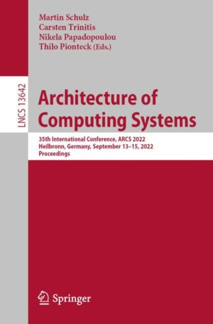 Book cover of: Architecture of Computing Systems. By: Martin Schulz