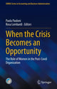 Book cover of: When the Crisis Becomes an Opportunity. By: Paola Paoloni