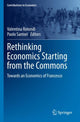 Book cover of: Rethinking Economics Starting from the Commons. By: Valentina Rotondi