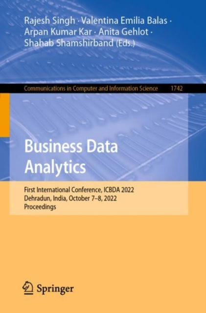 Book cover of: Business Data Analytics. By: Rajesh Singh
