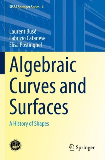 Book cover of: Algebraic Curves and Surfaces. By: Laurent Busé