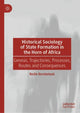Book cover of: Historical Sociology of State Formation in the Horn of Africa. By: Redie Bereketeab