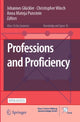 Book cover of: Professions and Proficiency. By: Johannes Glückler