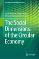 Book cover of: Social Dimensions of the Circular Economy. By: Lucila Maria de Souza Campos
