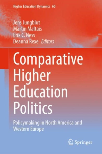 Book cover of: Comparative Higher Education Politics. By: Jens Jungblut