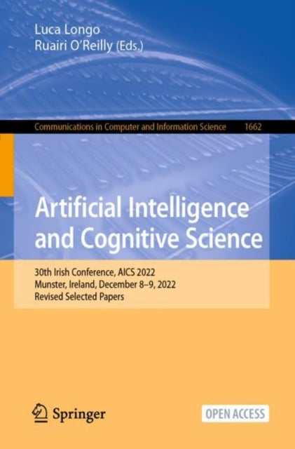 Book cover of: Artificial Intelligence and Cognitive Science. By: Luca Longo