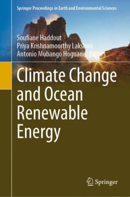 Book cover of: Climate Change and Ocean Renewable Energy. By: Soufiane Haddout