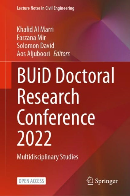Book cover of: BUiD Doctoral Research Conference 2022. By: Khalid Al Marri
