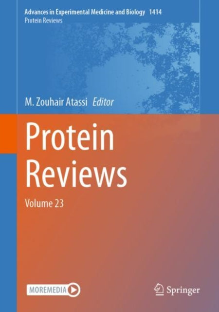 Book cover of: Protein Reviews. By: M. Zouhair Atassi