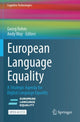 Book cover of: European Language Equality. By: Georg Rehm